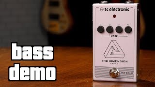 Video thumbnail for TC Electronic 3rd Dimension Bass Demo by The Bass Channel