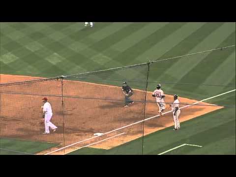 2013/05/03 Blanton starts double play