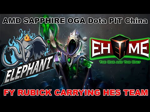 Ehome vs Elephant - Rubick GOD | English Cast OGA Dota PIT Season 4 China 2020