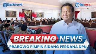 BREAKING NEWS: Presiden Prabowo Pimpin Sidang Perdana Dewan Pertahanan Nasional di Istana Bogor