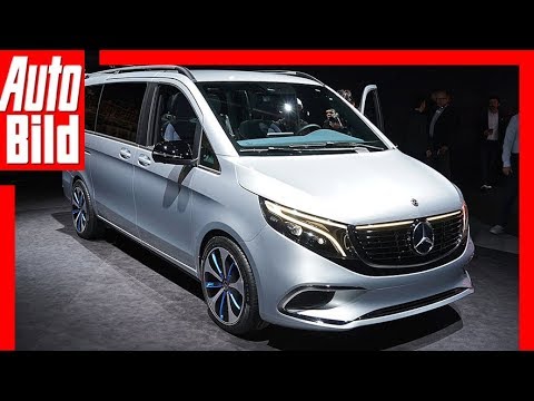 Mercedes EQV Concept (2019) - Die Elektro V-Klasse als Studie / Sitzprobe