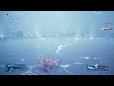 Ramuh VR Mission Solo Yuffie FF7 Remake Intergrade