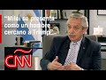 Entrevista a Alberto Fernández antes de terminar su mandato como presidente de Argentina