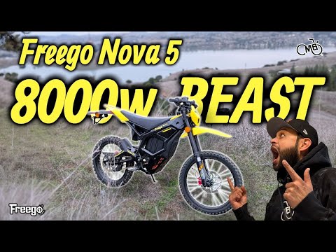Freo Nova 5 Full Review | 8000w Electric Dirt Bike Test Ride (Insane Power!)