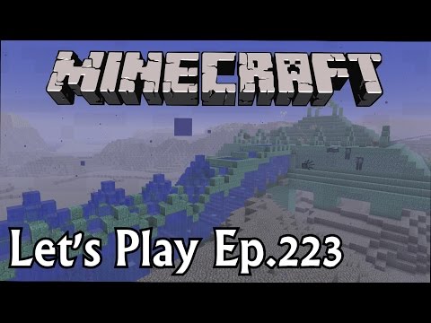 Minecraft Let's Play Ep.223- Water Tunneling