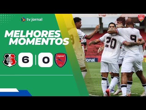 Santa Cruz 6 x 0 Jaguar - Highlights - Pernambuco Championship 28.01.25