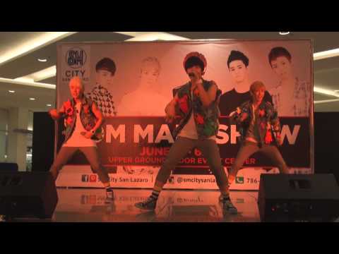 140618 SM city San Lazaro Honey 단체ver. NOM 엔오엠 (아인,요한,케이)