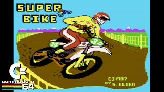 SUPER BIKE [C64] Il Rozzo Gioco Perduto che si magna Enduro Racer! (1987)
