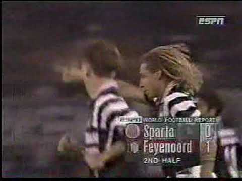 1996 (Champions L.) Sparta (R. Checa):0 vs Feyenoord (Holanda):1 (H. Larsson)