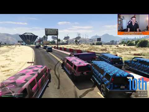 Patriot Stretch Criss-Cross Craziness (GTA Online) [Race]