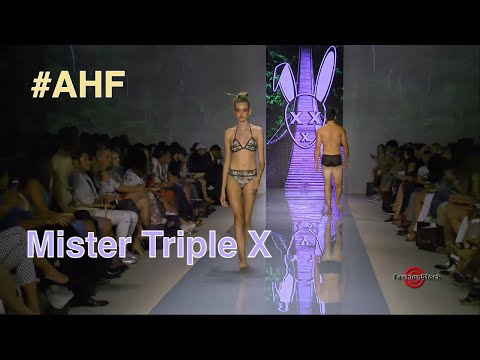 Mister Triple X Fashion Show 2018 Collection Runway @ MiamiSwim Fashion Week Art Hearts - FUNKSHION