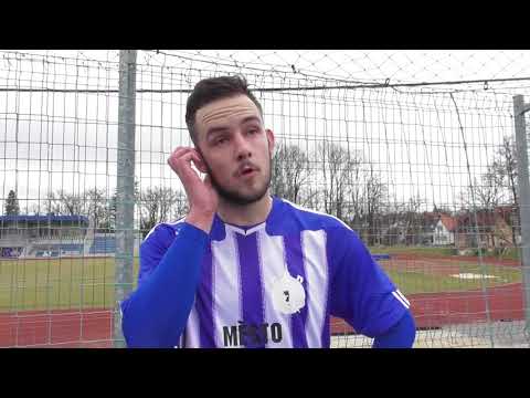 03398 Milan Lucák hovoří po vítězství Benfiky nad Holýšovem 4:2.