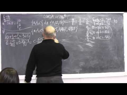 2/2 Lectia 687 Ecuatii de grad 1 Probleme de pus in ecuatie Marimi direct invers proportionale Cls 7