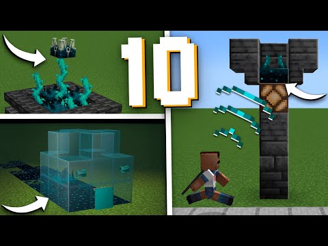 Borschy - Minecraft: 10+ NEW 1.19 Build Hacks with Warden!