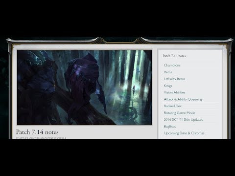 Patch 7.14 deep analysis with Valkrin and Tyler