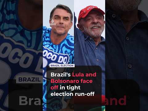 Brazil's Lula and Bolsonaro face off in tight election run-off