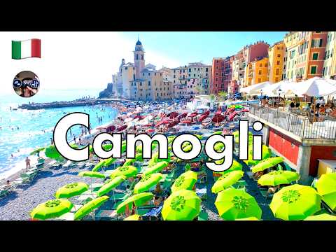Italy’s Best Kept Secret? 🇮🇹 Camogli Walking Tour & Beach Walk [4K]
