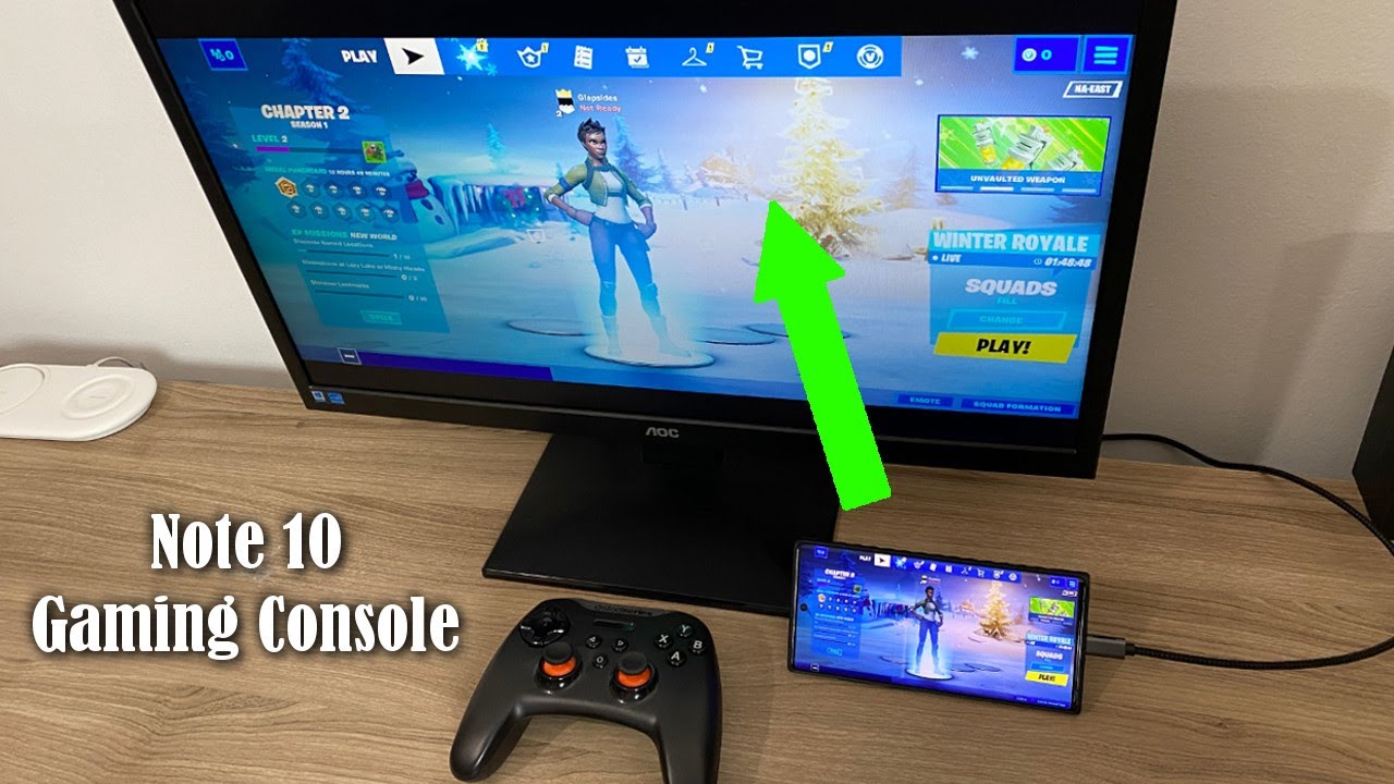 Convert Your Samsung Galaxy Note 10 Plus into a Gaming Console (Play Any Game)