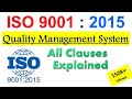 ISO 9001 2015 Quality Management System All 10 Clauses Explained Step By Step