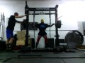600lbs x 3 (5 sec pause) Raw Phil Harrington