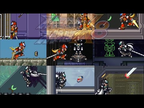 All Zero Weapons, Black and Beta Armor, and Touch Mod Weapons! Mega Man X8 Touch Mod 1.2.2