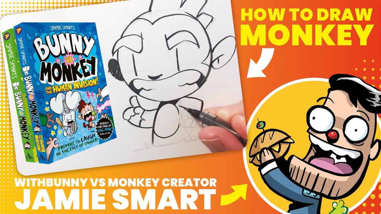 How to draw Monkey