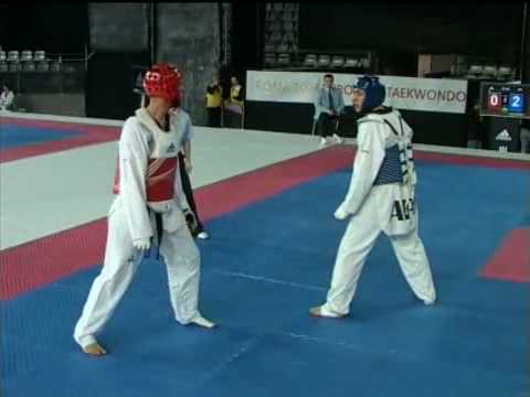 European Taekwondo Championships 2008 Rome Male -78 kg Armenia vs Germany Round 2