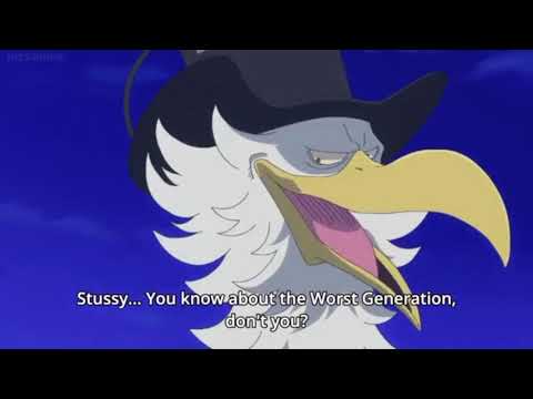 Morgan talks about the Worst Generation | One Piece Episode 876