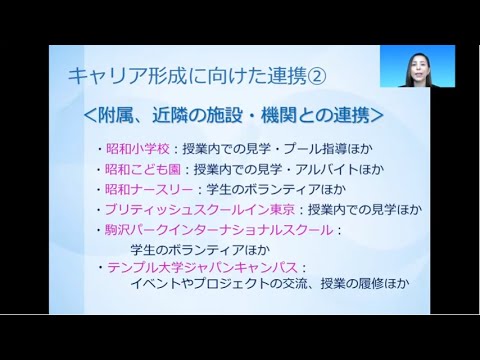 【昭和女子大学】初等教育学科 教員による学科説明