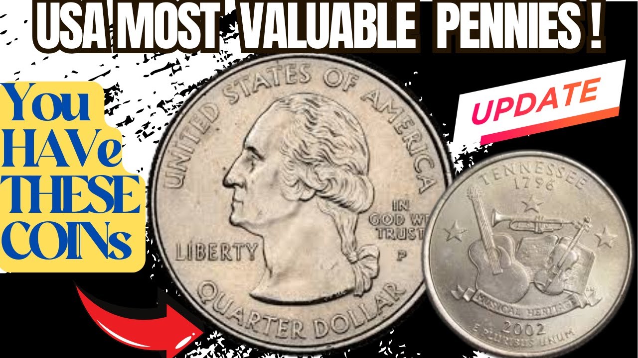 Supper Rare 2002-D Quarter Dollar of USA Penny! Worth Millions.