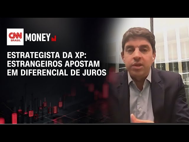 Investidores estrangeiros apostam em diferencial de juros no Brasil, diz estrategista | CNN MONEY