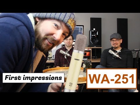 PPA Unfiltered: 13 Warm Audio WA-251 Sound Samples & Impressions