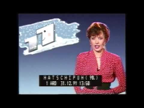 Hatschipuh TV-Ansage Silvester 1991/92
