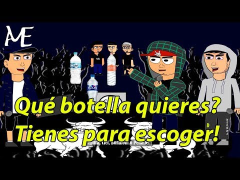 NEKROOS vs GHOST - Aczino y Gasper, Todos contra Jota ( Parodia Animada Rap)