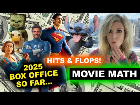 2025 Box Office - Top Ten So Far! HITS & FLOPS - Marvel, DC Studios, Warner Bros, Disney