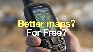 How To Get Free Garmin GPS Maps - Handhelds, Watches, Basecamp