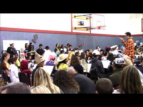 "Nightmare before Xmas" - PGHS Concert Band at Halloween Concert 2018