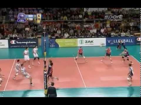 Long rally ZAKSA.Kedzierzyn-Kozle.vs.Trentino.PlanetWin365.22.12.2011