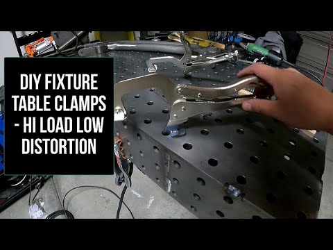 DIY Fixture Table Clamps