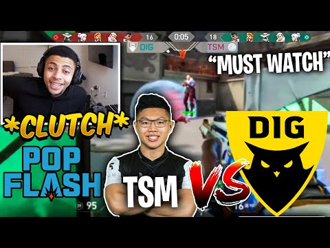 MYTH Reacts to TSM vs Dignitas! - Valorant Pop Flash Invitational Tournament