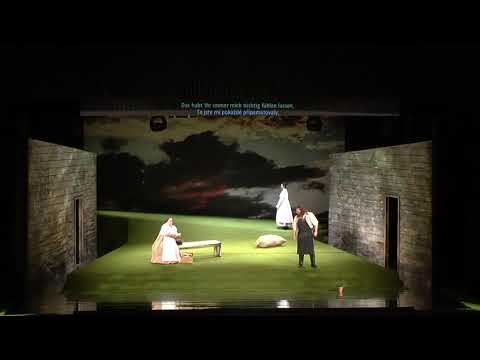 L. Janáček: Její pastorkyňa - 1st scene - Laca (Titusz Tóbisz) & Jenůfa (Lucie Kašpárková)