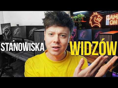 NAJLEPSZE STANOWISKO GAMINGOWE #7 🥵 Oceniamy wasze biurko gracza