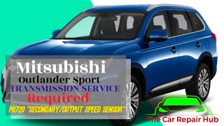 Transmission Service Required [P0720"Secondary/Output Speed Signal"]