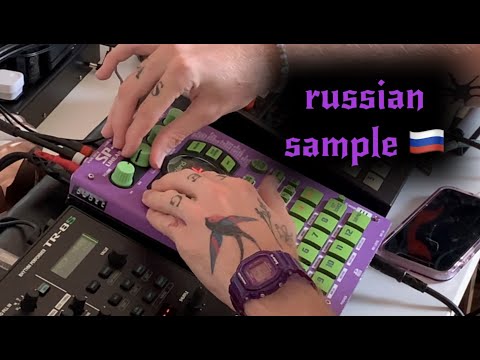 flipping a crazy russian sample - sp-404sx & sp-202 hip hop beats