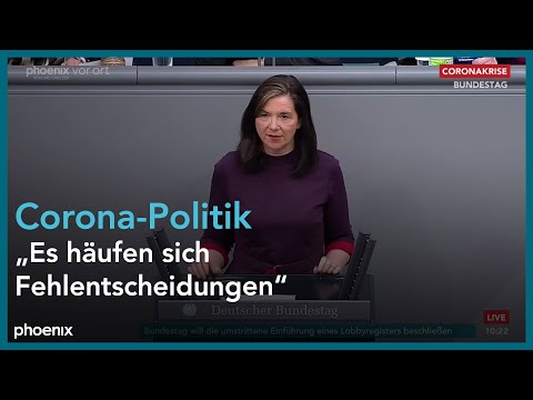 Katrin Göring-Eckardt (B'90/Grüne) zur Regierungserklärung von Angela Merkel am 25.03.21
