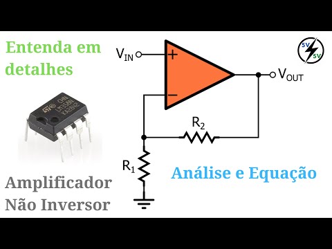 Amplificador Não Inversor - Análise Matemática