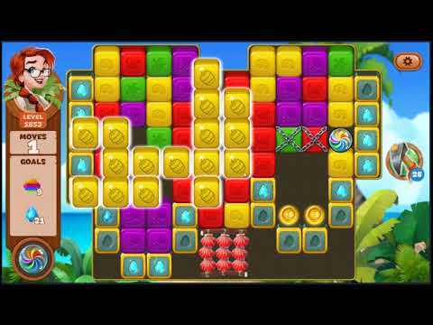 Lost Island Blast Adventure Level 1853 - NO BOOSTERS 🏝️ | SKILLGAMING ✔️