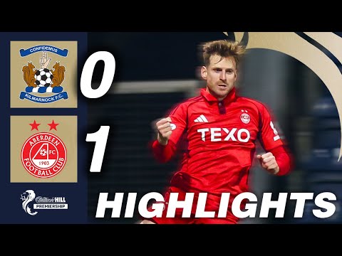 Kilmarnock 0-1 Aberdeen | HIGHLIGHTS | William Hill Premiership