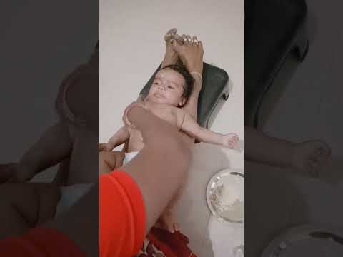 New born baby bothing||nalugu snanam #shots #viral #trending