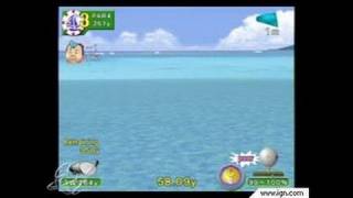 Swingerz Golf GameCube Gameplay - Tee shot